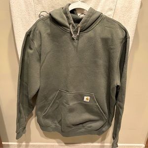 Green Carhartt Midweight Hooded Sweatshirt - Size Large